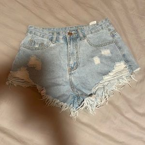 shein jean shorts
